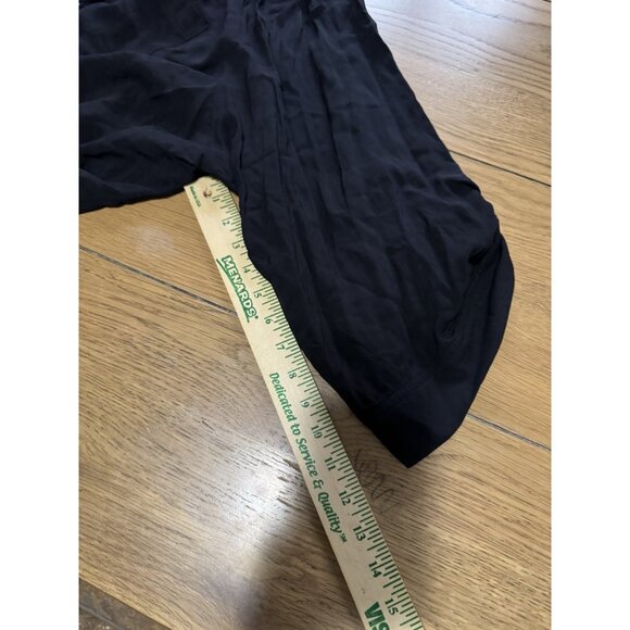 Torrid Top Women 6 Black Pullover Floral Lace Clip Chiffon Flowy Lightweight NWT - Picture 6 of 15